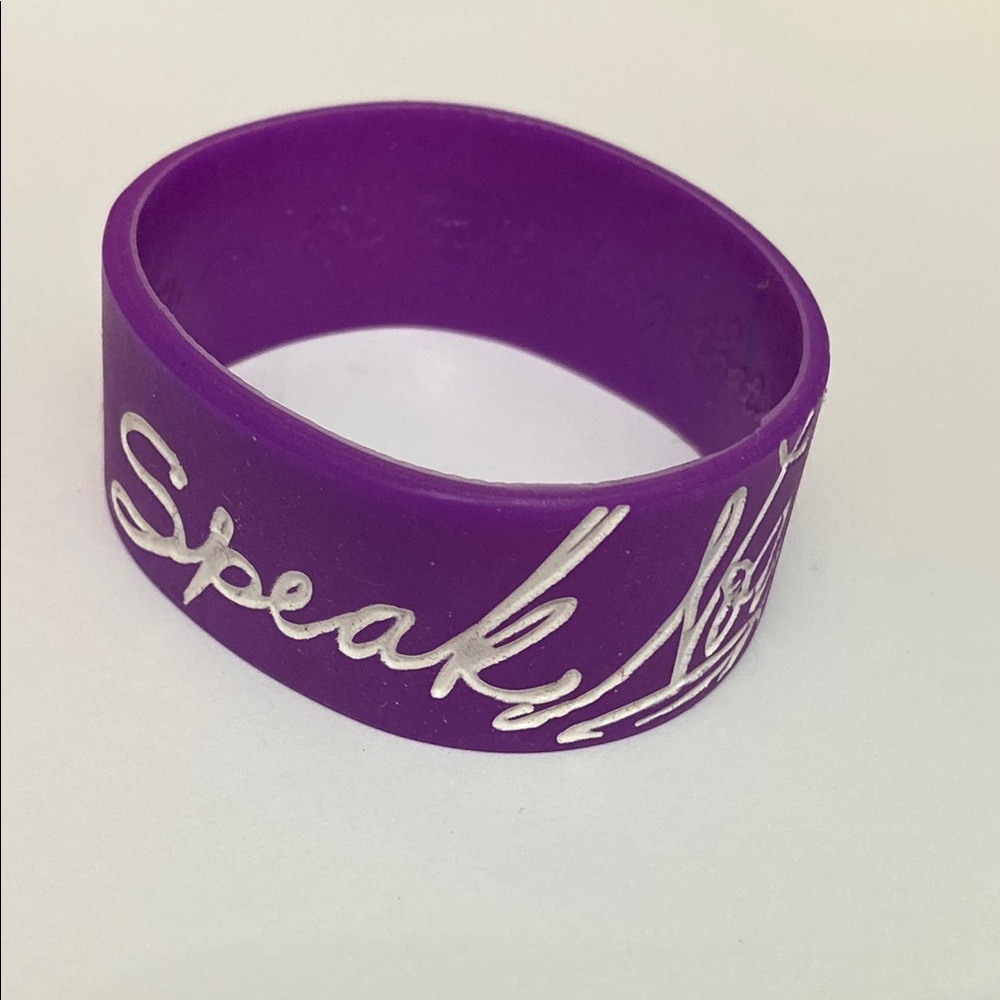 Taylor Swift Speak Now Tour Rubber Bracelet